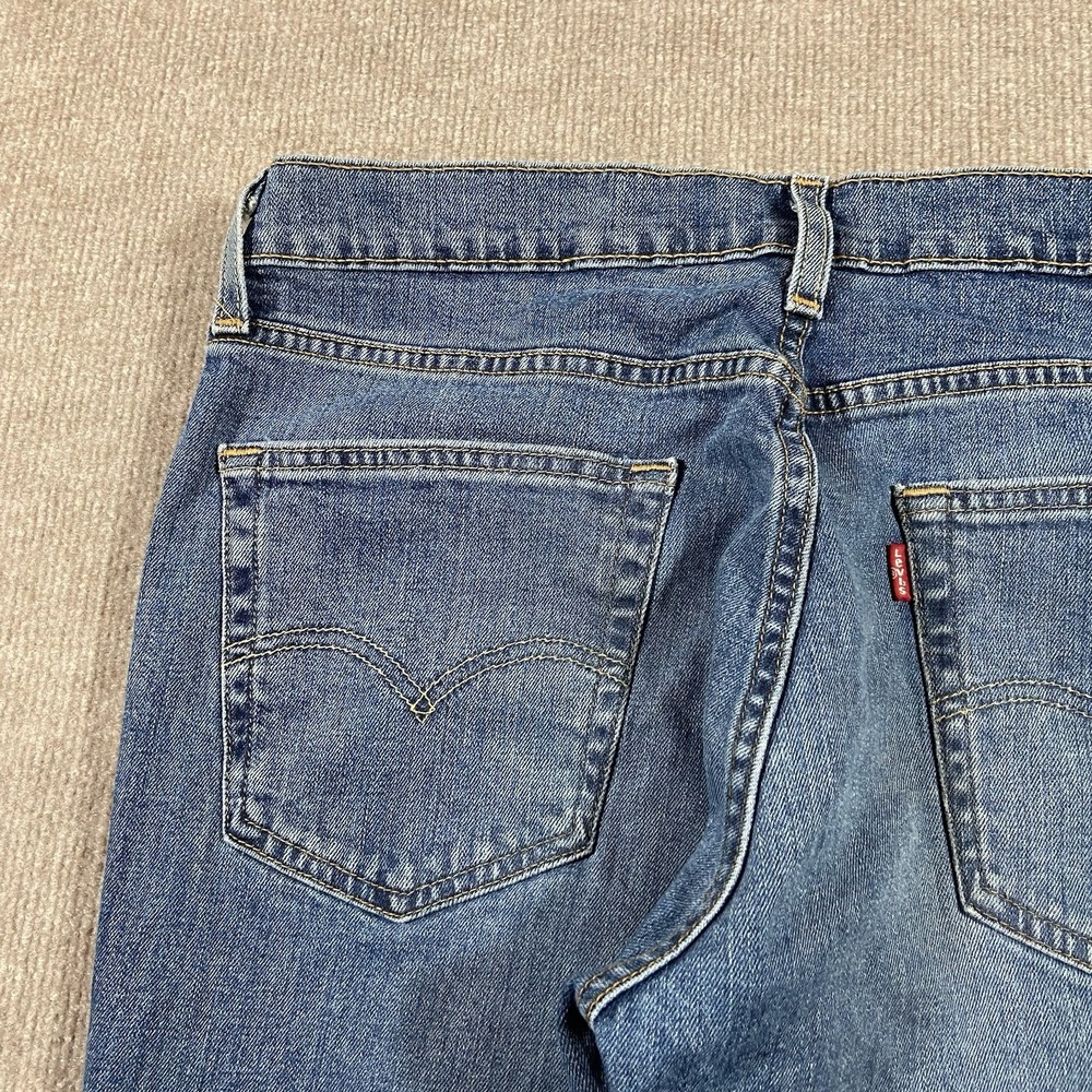 Levis 541‎ Jeans Mens 32x31 Athletic Fit Medium Wash Blue Denim Stretch Skate - Picture 4 of 15